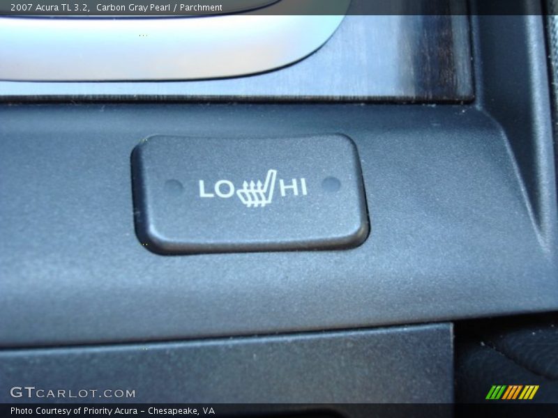 Carbon Gray Pearl / Parchment 2007 Acura TL 3.2