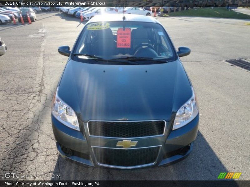 Wintergreen / Charcoal 2011 Chevrolet Aveo Aveo5 LT