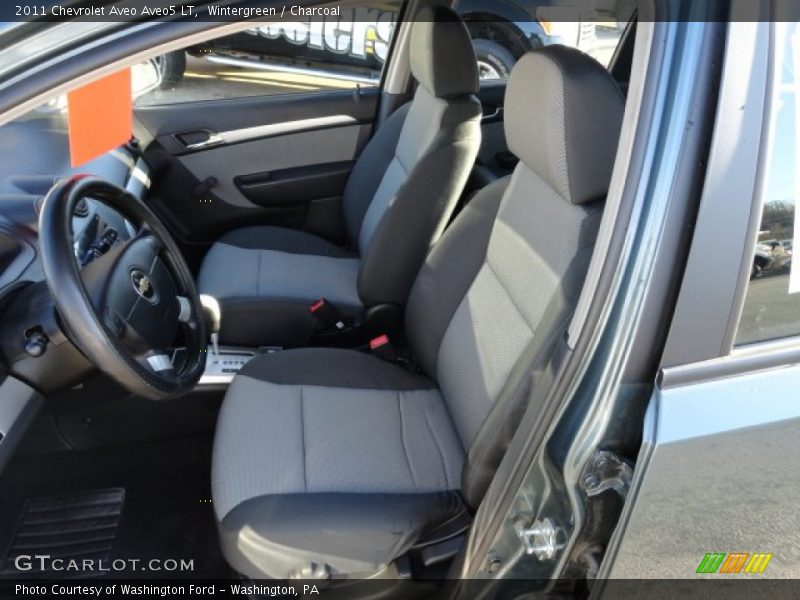 Wintergreen / Charcoal 2011 Chevrolet Aveo Aveo5 LT