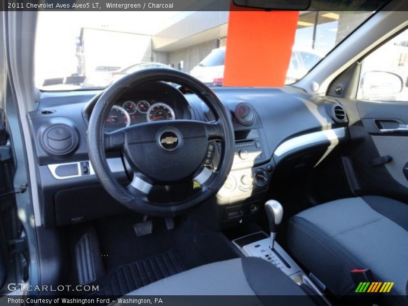 Wintergreen / Charcoal 2011 Chevrolet Aveo Aveo5 LT