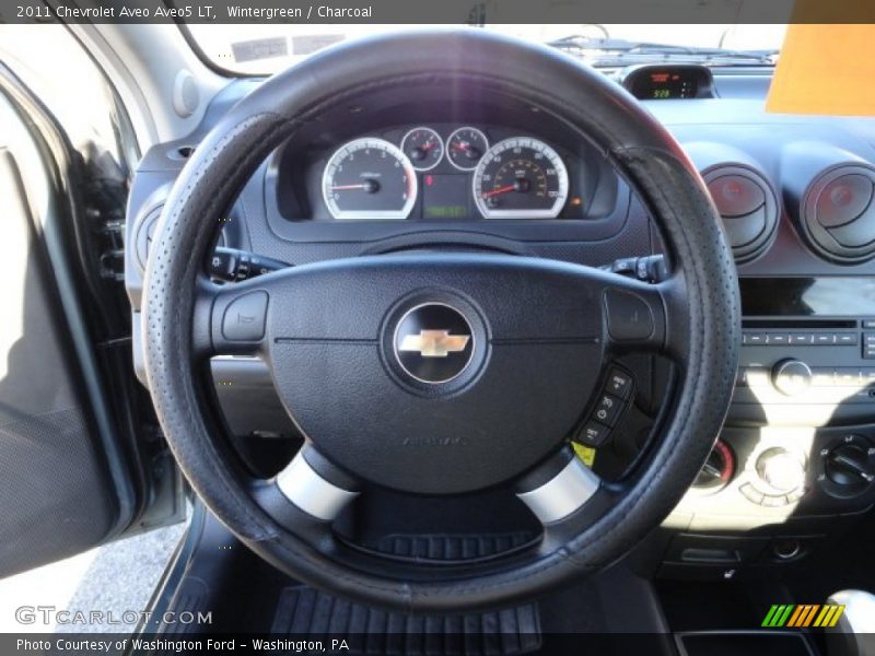 Wintergreen / Charcoal 2011 Chevrolet Aveo Aveo5 LT