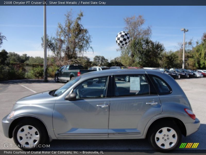 Silver Steel Metallic / Pastel Slate Gray 2008 Chrysler PT Cruiser LX