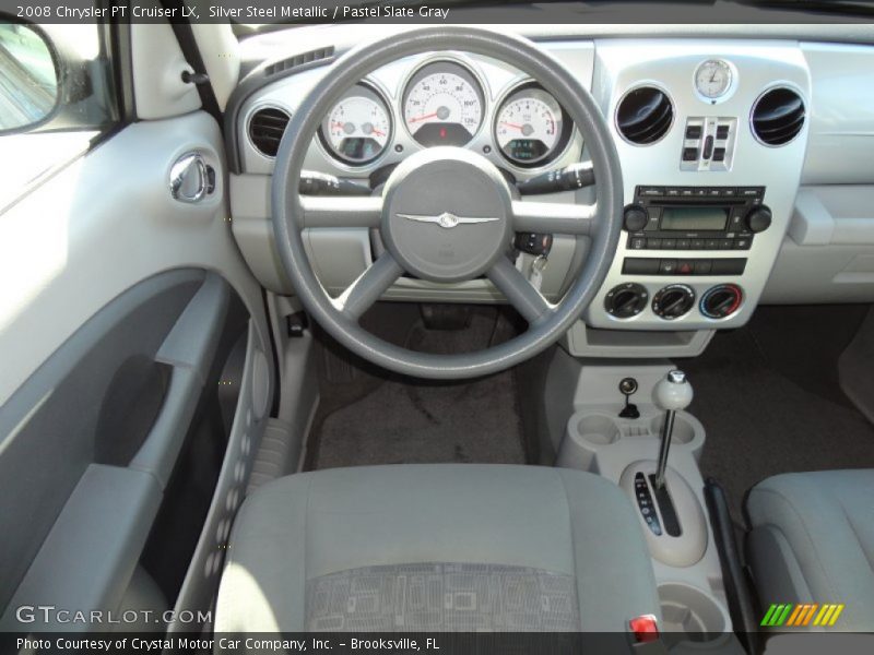 Silver Steel Metallic / Pastel Slate Gray 2008 Chrysler PT Cruiser LX