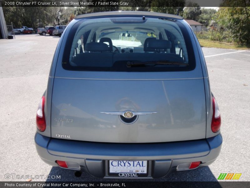 Silver Steel Metallic / Pastel Slate Gray 2008 Chrysler PT Cruiser LX