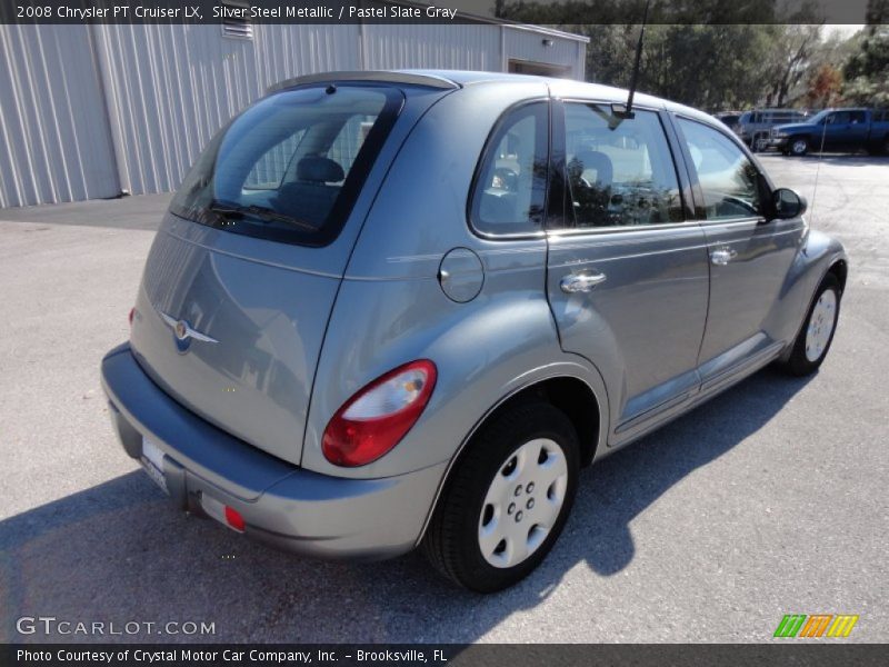 Silver Steel Metallic / Pastel Slate Gray 2008 Chrysler PT Cruiser LX