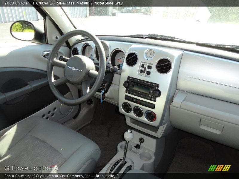 Silver Steel Metallic / Pastel Slate Gray 2008 Chrysler PT Cruiser LX