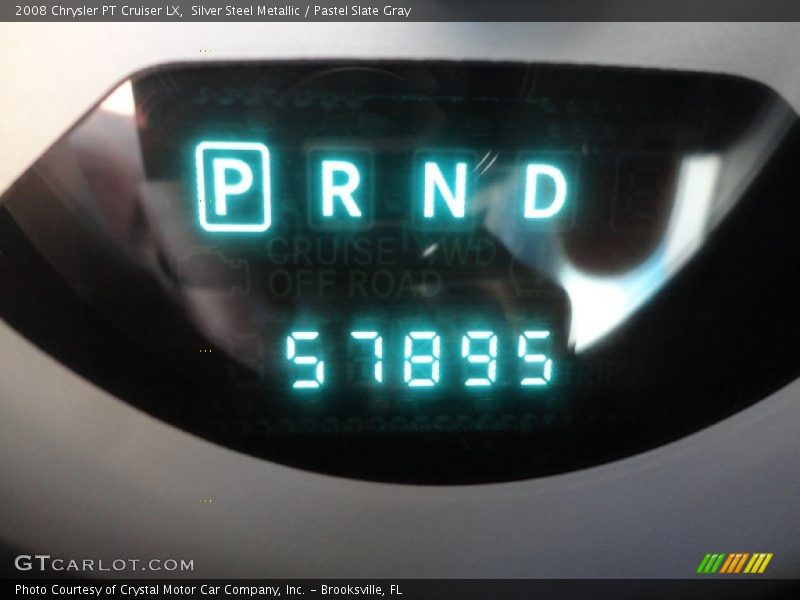 Silver Steel Metallic / Pastel Slate Gray 2008 Chrysler PT Cruiser LX