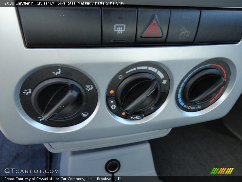Silver Steel Metallic / Pastel Slate Gray 2008 Chrysler PT Cruiser LX