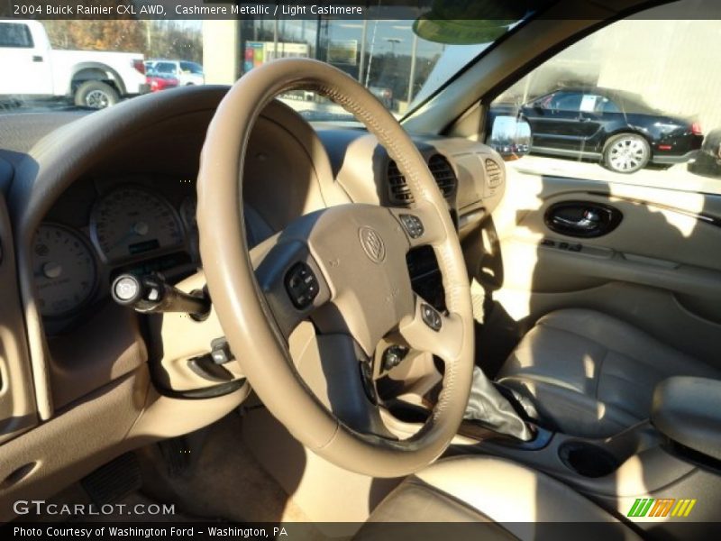 Cashmere Metallic / Light Cashmere 2004 Buick Rainier CXL AWD