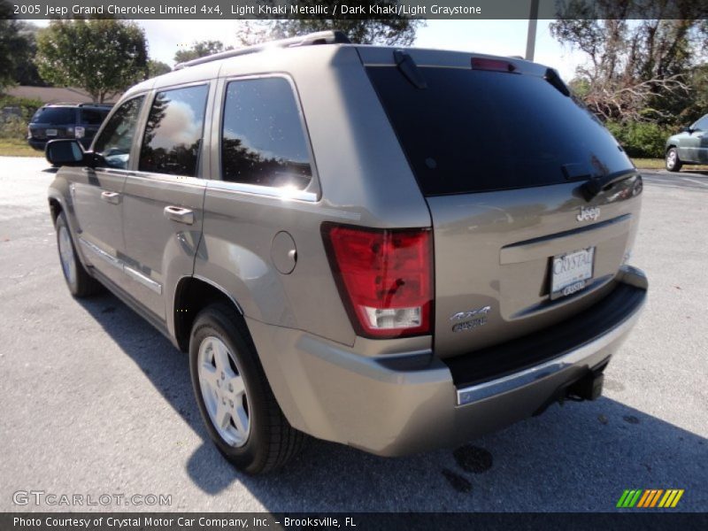 Light Khaki Metallic / Dark Khaki/Light Graystone 2005 Jeep Grand Cherokee Limited 4x4