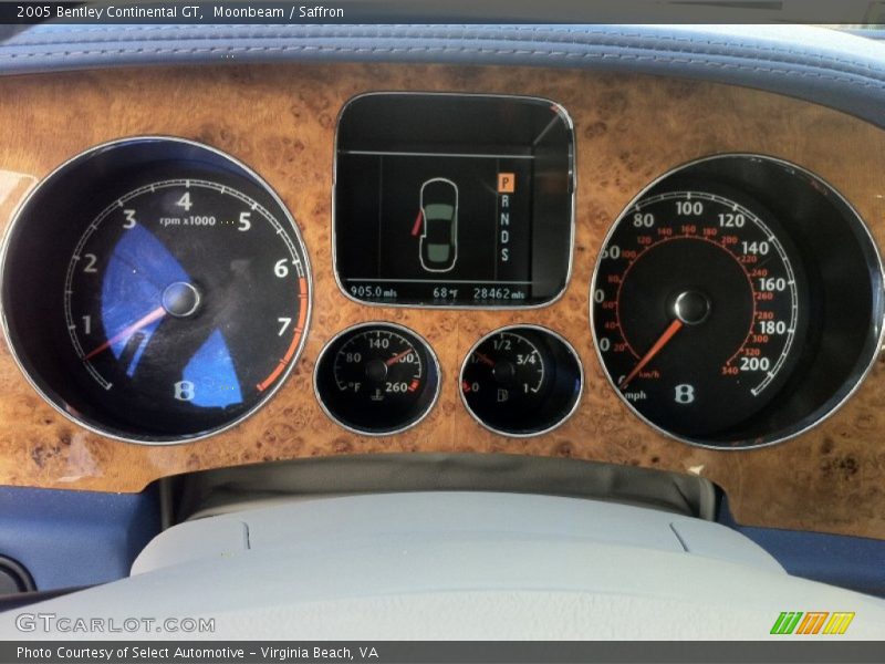 Moonbeam / Saffron 2005 Bentley Continental GT