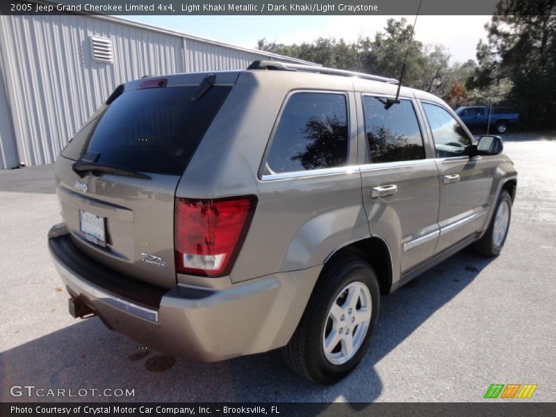 Light Khaki Metallic / Dark Khaki/Light Graystone 2005 Jeep Grand Cherokee Limited 4x4