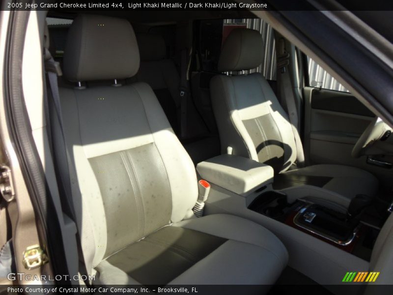 Light Khaki Metallic / Dark Khaki/Light Graystone 2005 Jeep Grand Cherokee Limited 4x4