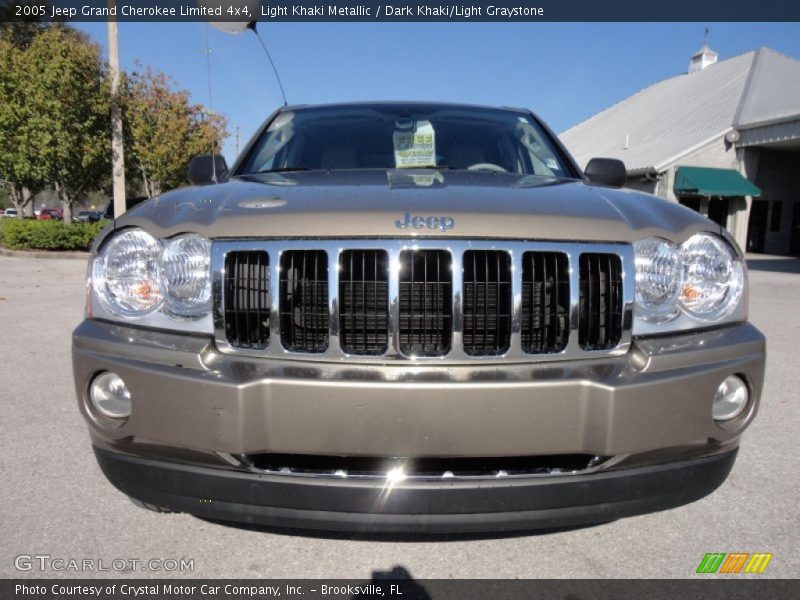 Light Khaki Metallic / Dark Khaki/Light Graystone 2005 Jeep Grand Cherokee Limited 4x4