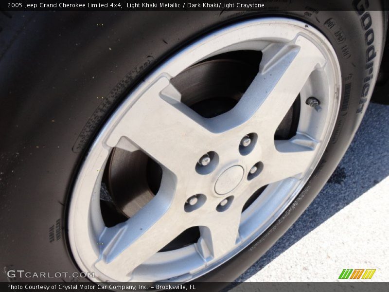 Light Khaki Metallic / Dark Khaki/Light Graystone 2005 Jeep Grand Cherokee Limited 4x4