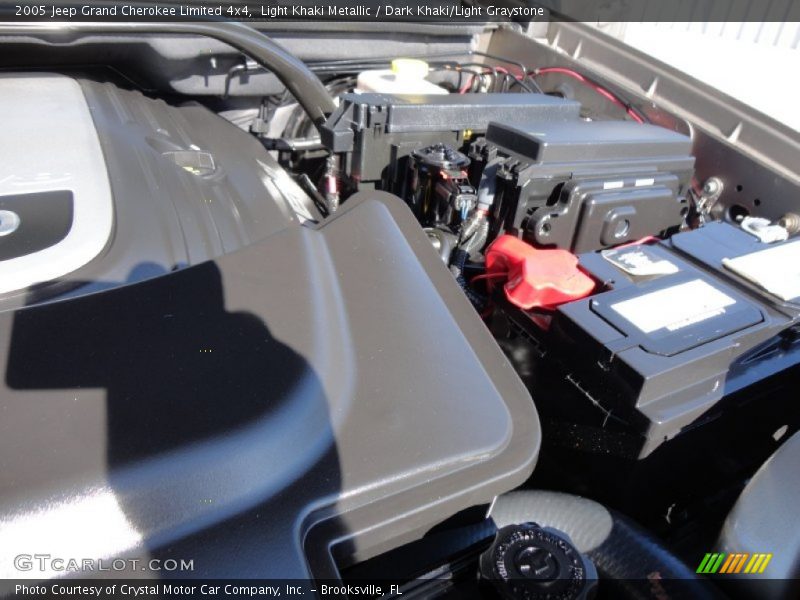 Light Khaki Metallic / Dark Khaki/Light Graystone 2005 Jeep Grand Cherokee Limited 4x4