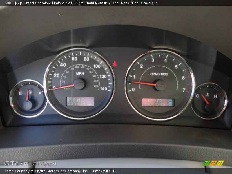 Light Khaki Metallic / Dark Khaki/Light Graystone 2005 Jeep Grand Cherokee Limited 4x4