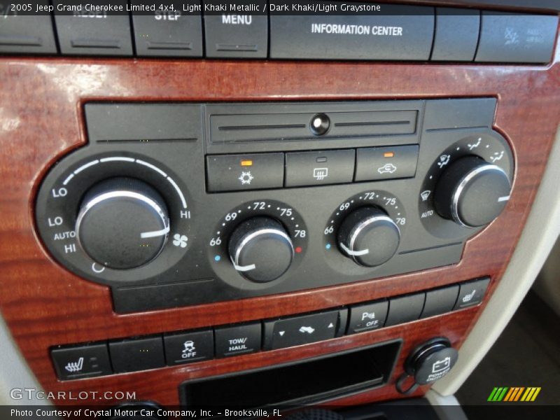Light Khaki Metallic / Dark Khaki/Light Graystone 2005 Jeep Grand Cherokee Limited 4x4