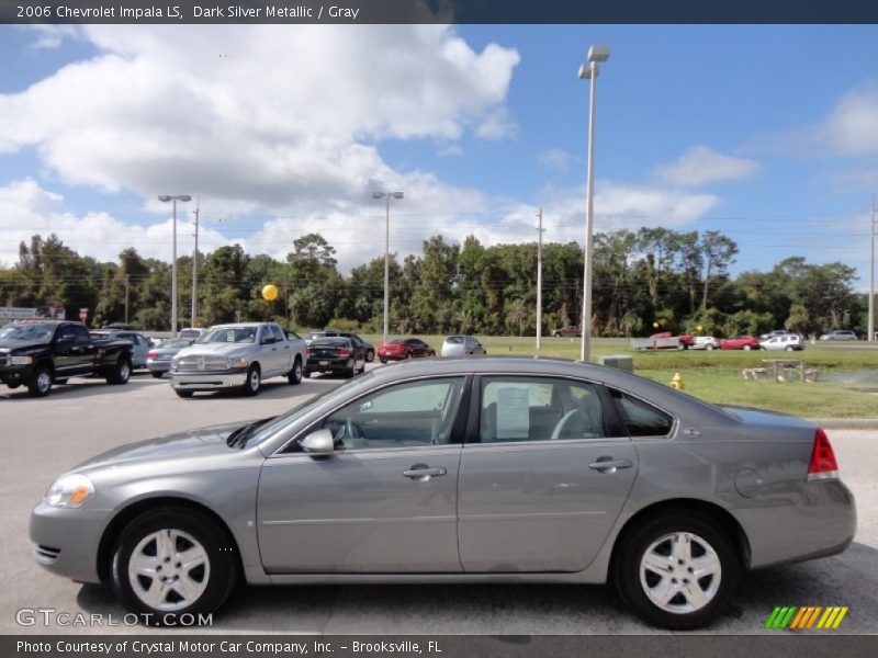 Dark Silver Metallic / Gray 2006 Chevrolet Impala LS