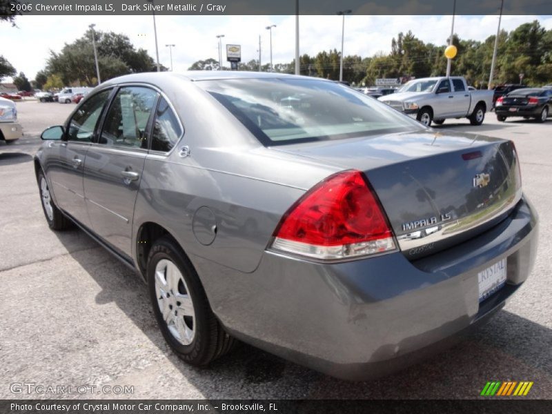 Dark Silver Metallic / Gray 2006 Chevrolet Impala LS