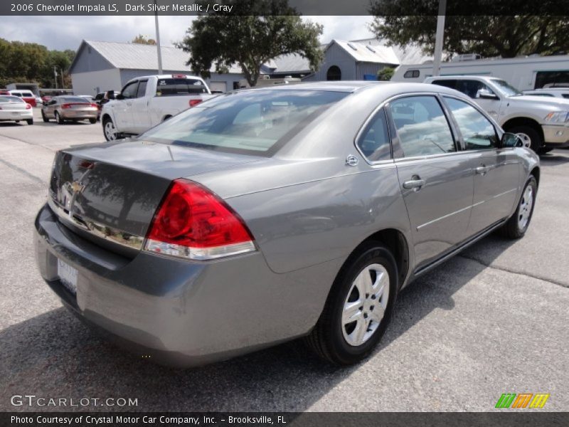 Dark Silver Metallic / Gray 2006 Chevrolet Impala LS