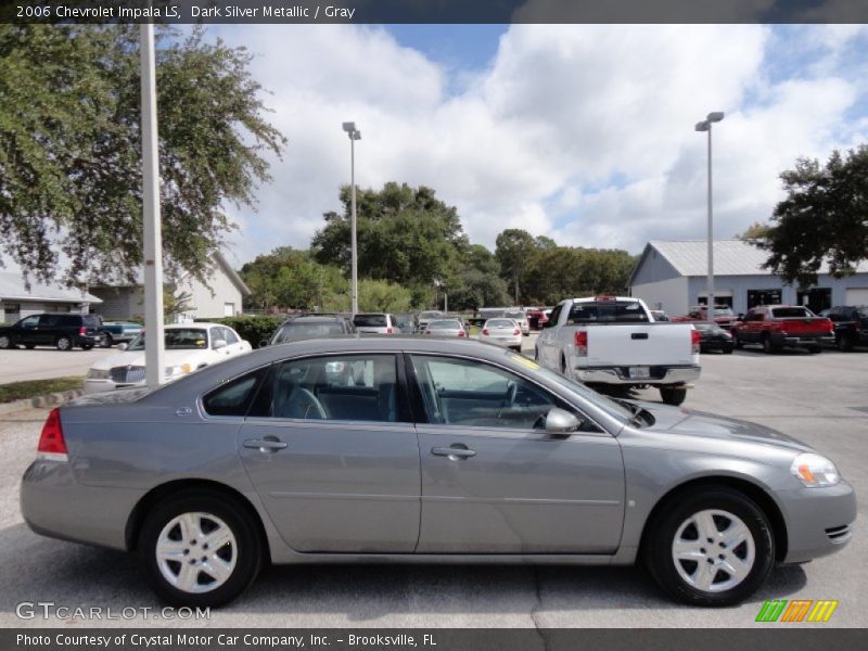Dark Silver Metallic / Gray 2006 Chevrolet Impala LS