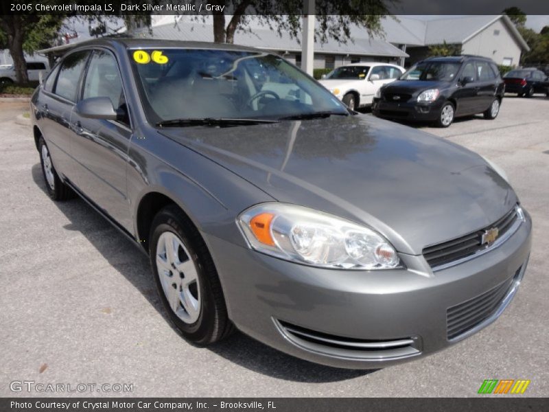 Dark Silver Metallic / Gray 2006 Chevrolet Impala LS