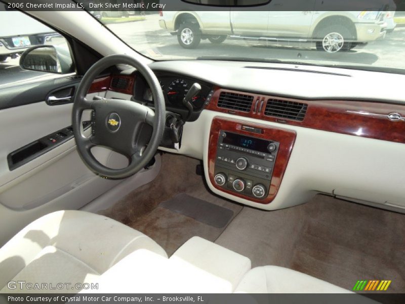 Dark Silver Metallic / Gray 2006 Chevrolet Impala LS
