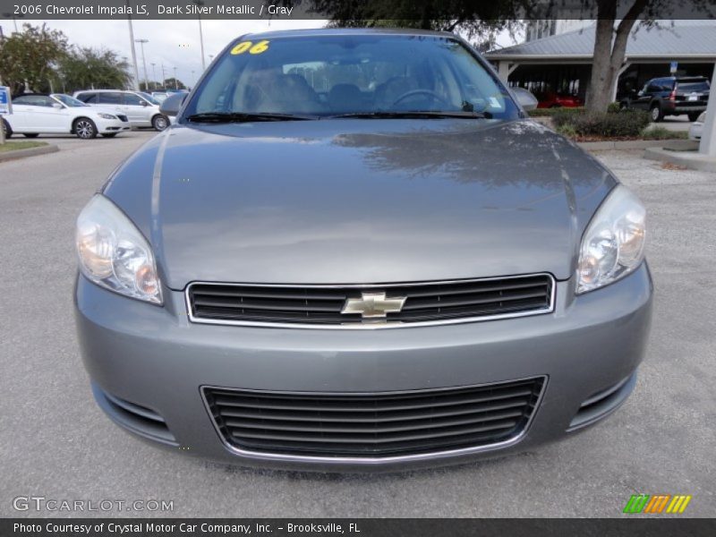Dark Silver Metallic / Gray 2006 Chevrolet Impala LS