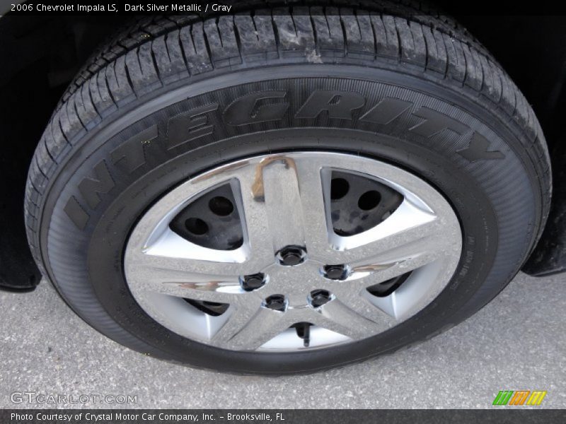 Dark Silver Metallic / Gray 2006 Chevrolet Impala LS