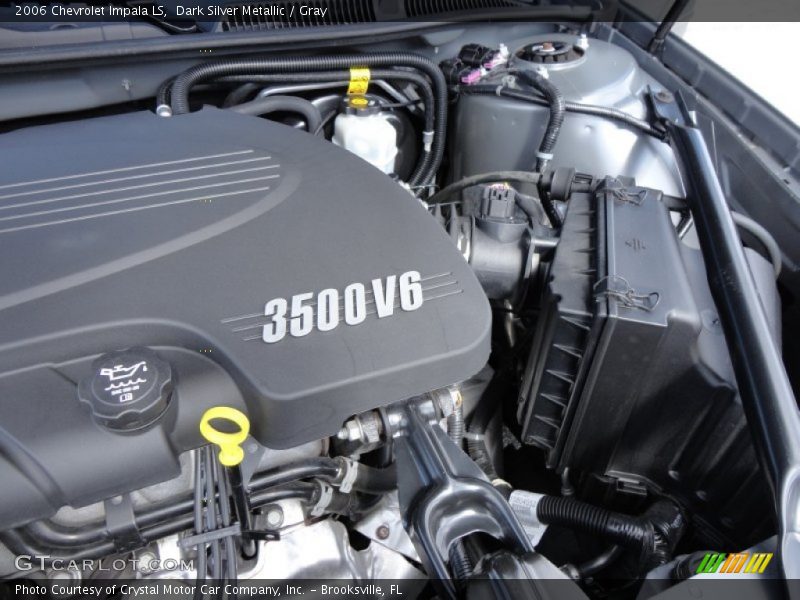 Dark Silver Metallic / Gray 2006 Chevrolet Impala LS