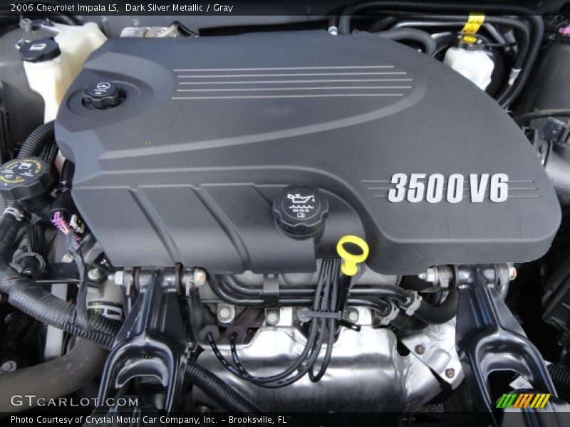 Dark Silver Metallic / Gray 2006 Chevrolet Impala LS
