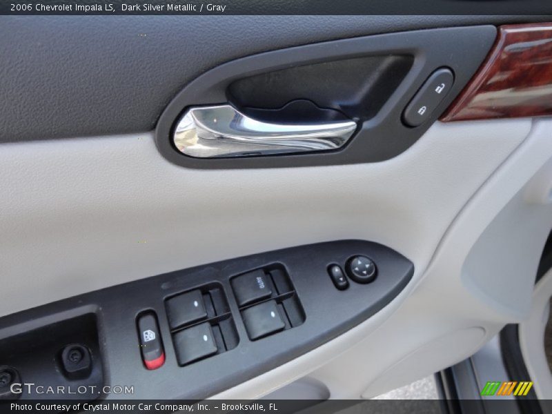 Dark Silver Metallic / Gray 2006 Chevrolet Impala LS