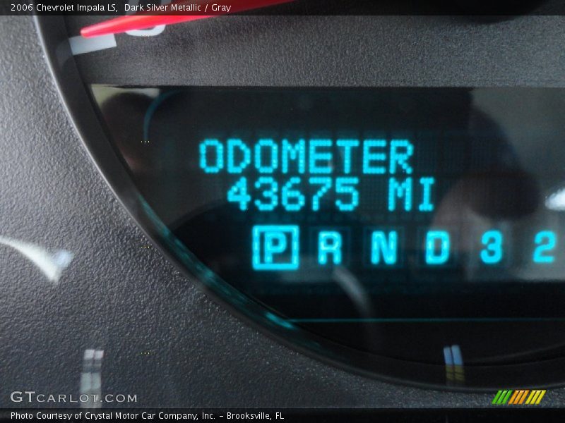 Dark Silver Metallic / Gray 2006 Chevrolet Impala LS