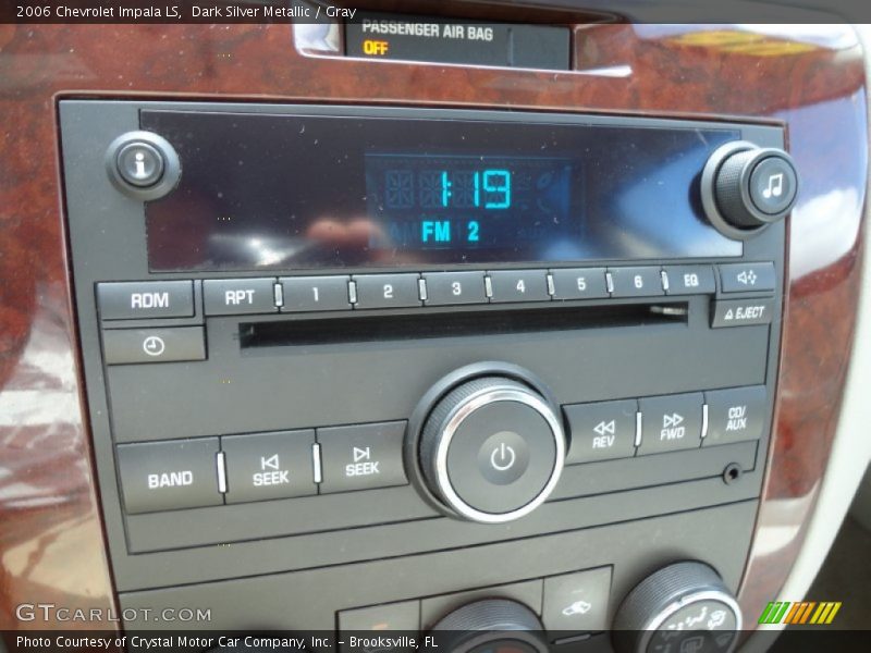 Dark Silver Metallic / Gray 2006 Chevrolet Impala LS