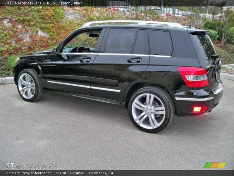 Black / Black 2012 Mercedes-Benz GLK 350