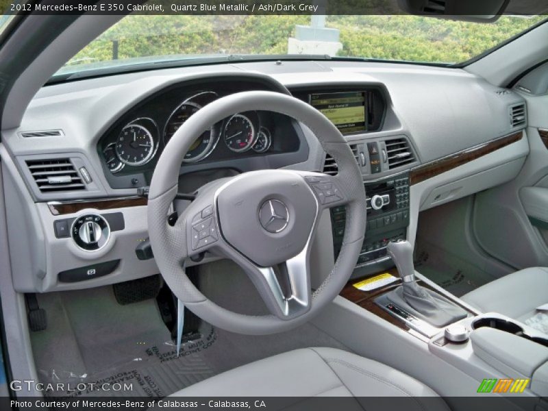 Ash/Dark Grey Interior - 2012 E 350 Cabriolet 