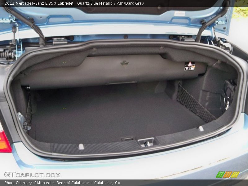  2012 E 350 Cabriolet Trunk