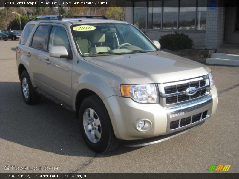 Front 3/4 View of 2010 Escape Limited 4WD