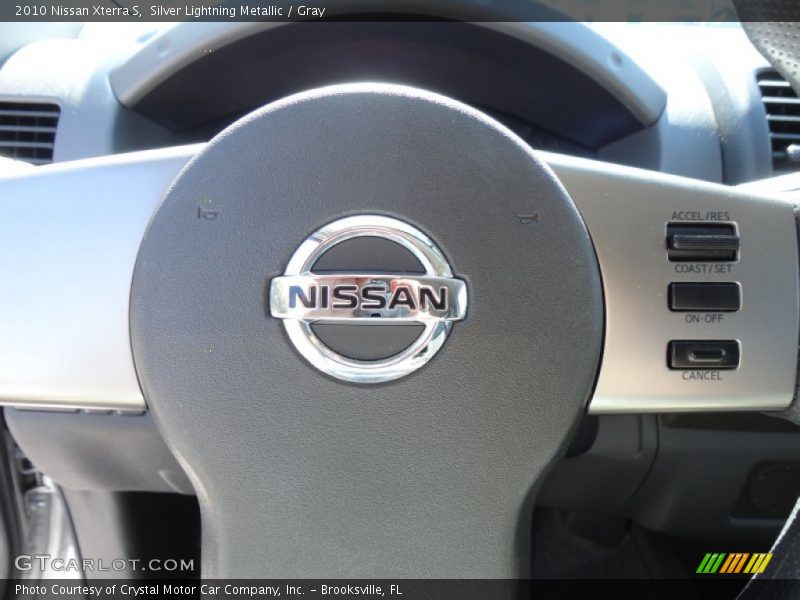 Silver Lightning Metallic / Gray 2010 Nissan Xterra S