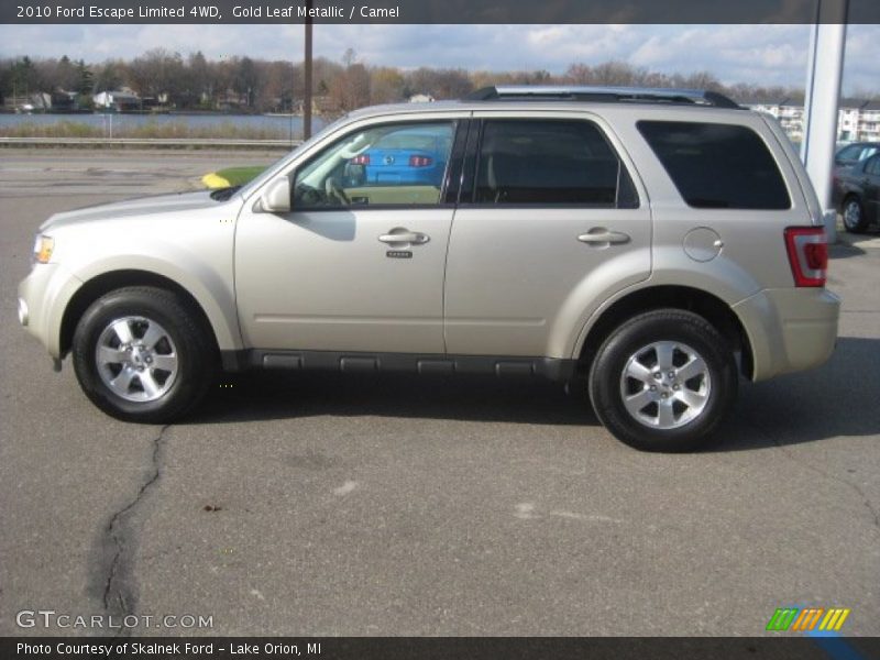  2010 Escape Limited 4WD Gold Leaf Metallic