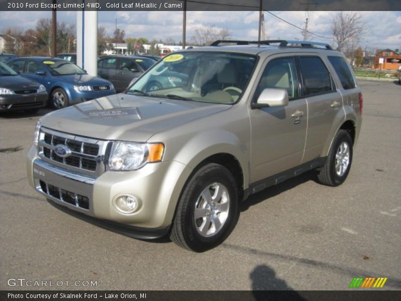 Front 3/4 View of 2010 Escape Limited 4WD