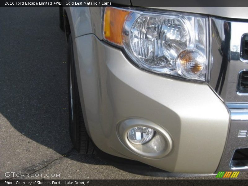 Gold Leaf Metallic / Camel 2010 Ford Escape Limited 4WD