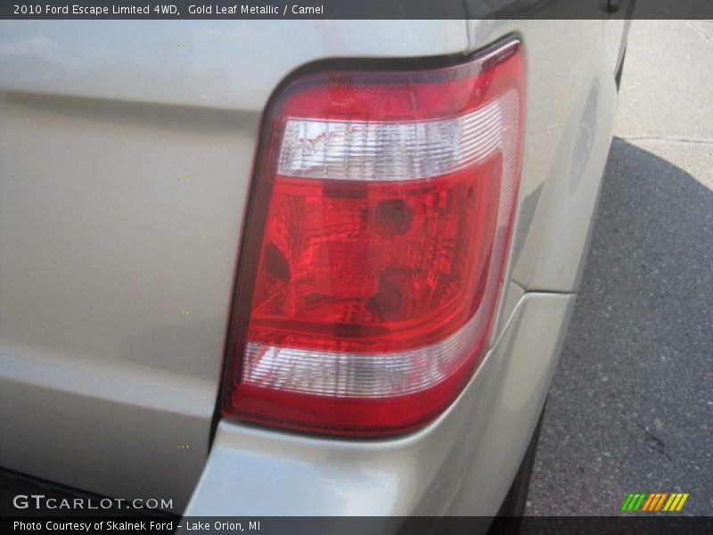 Gold Leaf Metallic / Camel 2010 Ford Escape Limited 4WD