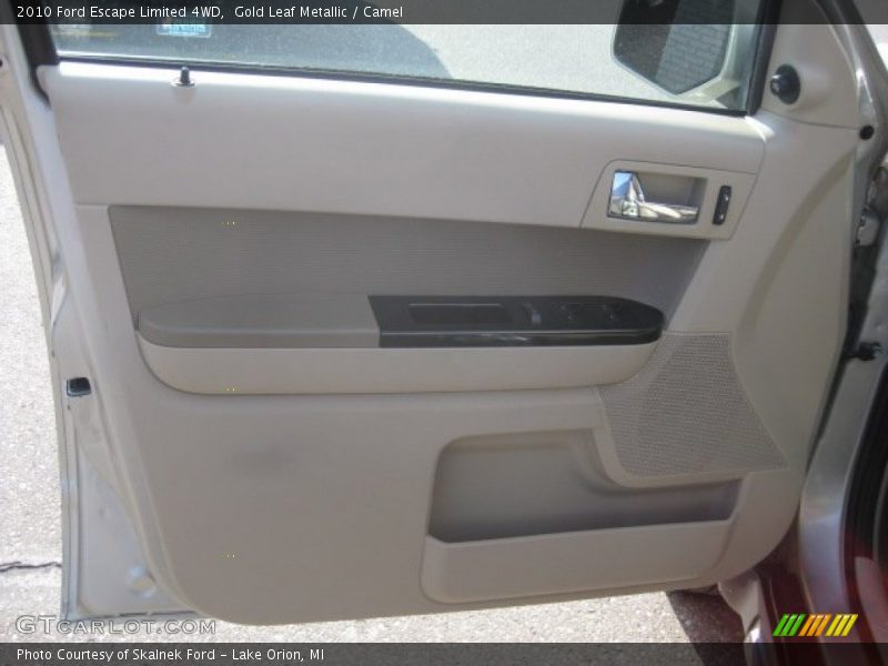 Gold Leaf Metallic / Camel 2010 Ford Escape Limited 4WD