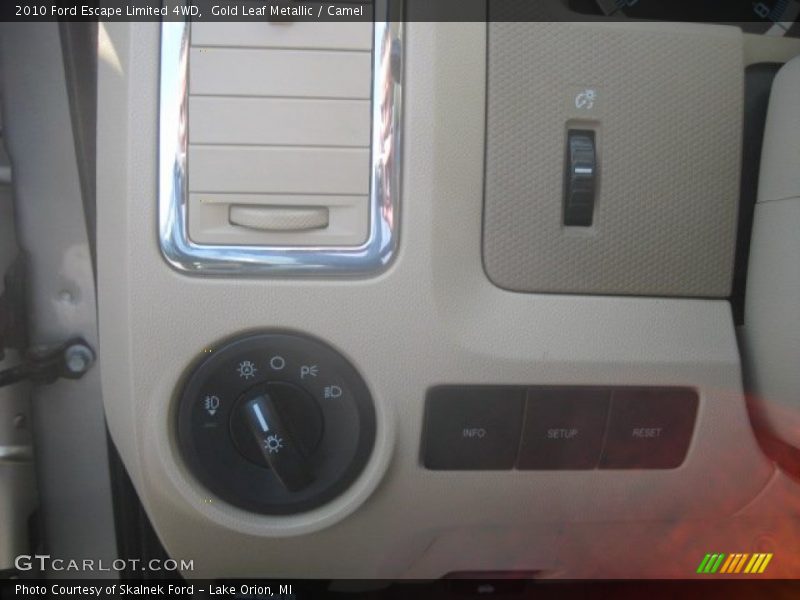Gold Leaf Metallic / Camel 2010 Ford Escape Limited 4WD