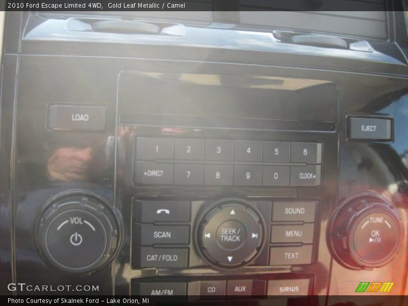 Gold Leaf Metallic / Camel 2010 Ford Escape Limited 4WD