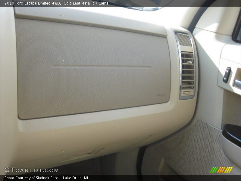 Gold Leaf Metallic / Camel 2010 Ford Escape Limited 4WD