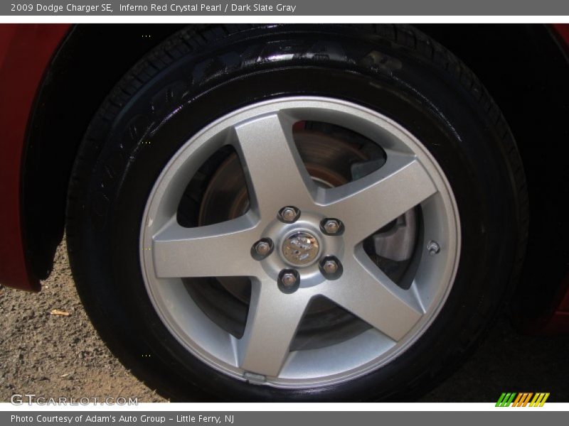 Inferno Red Crystal Pearl / Dark Slate Gray 2009 Dodge Charger SE