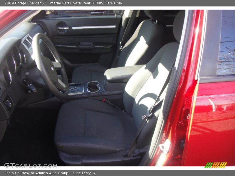 Inferno Red Crystal Pearl / Dark Slate Gray 2009 Dodge Charger SE